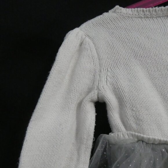 DRESSED UP By GYMBOREE | 2T | One Piece Knit Top Dress with Tulle Skirt - Picture 10 of 16